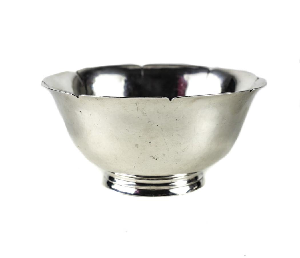 Porter Blanchard Sterling Silver Footed Bowl, c1940 (1 of 4)