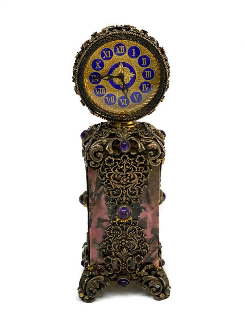 Austrian Gilt Bronze  Desk Clock (1 of 7)