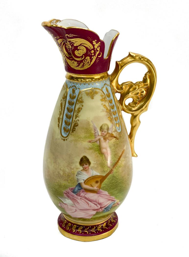 Royal Vienna Porcelain Milk Jug, c. 190 (1 of 8)