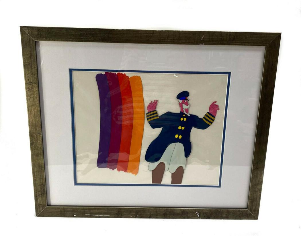Animation Cel The Beatles Yellow Submarine Captain Fred (1 of 3)