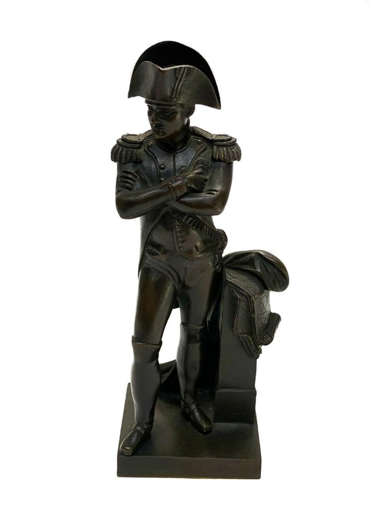 Continental Patinated Bronze Napoleon  Sculpture (1 of 6)