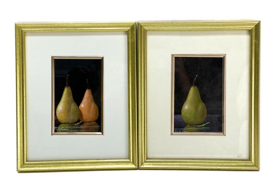 Val McGann (Irish US 1928-2016) Oil Painting on Paper (1 of 4)