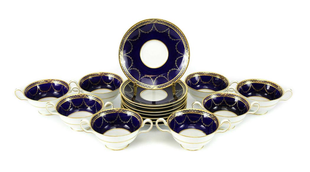 8 Spode Copeland Cream Soup & Saucers in Bradford (1 of 1)