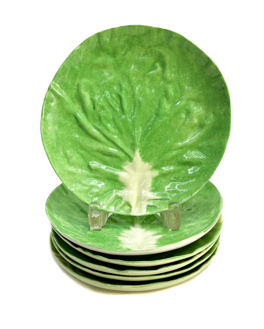 6 Dodie Thayer Earthenware Luncheon Plates (1 of 9)