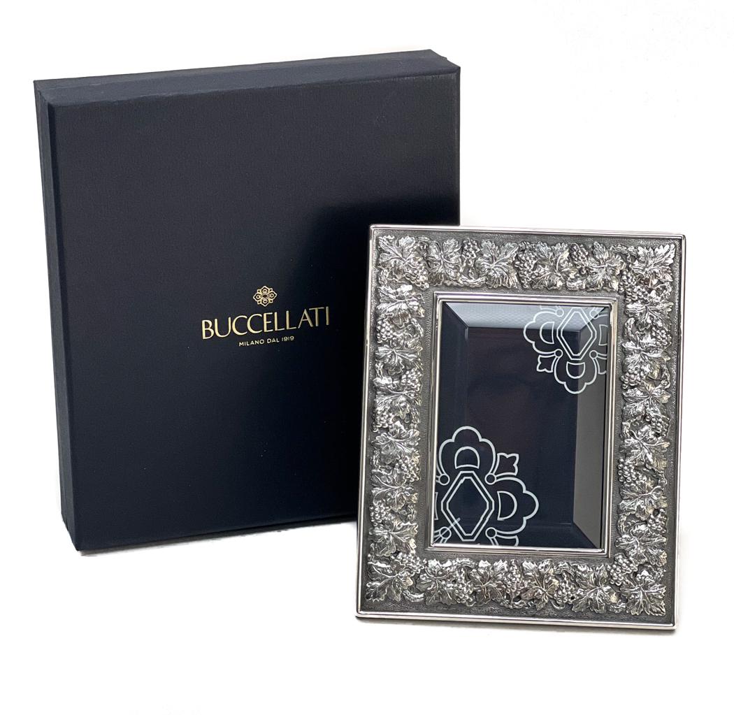 Buccellati Italian Sterling Silver Leaf Photo Frame (1 of 6)