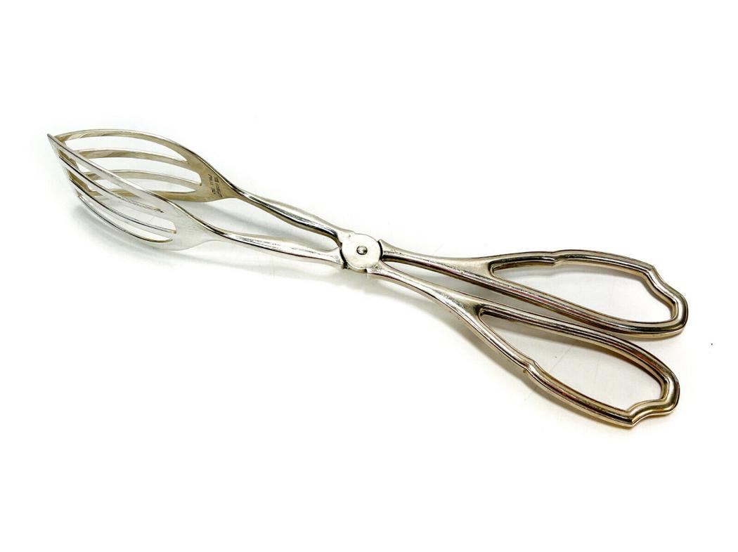 Buccellati Italian Sterling Silver Pastry Scissor Tongs (1 of 3)
