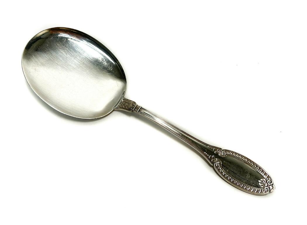 Buccellati Italian Sterling Silver Ice Cream Serving Spoon in Empire Impero (1 of 4)
