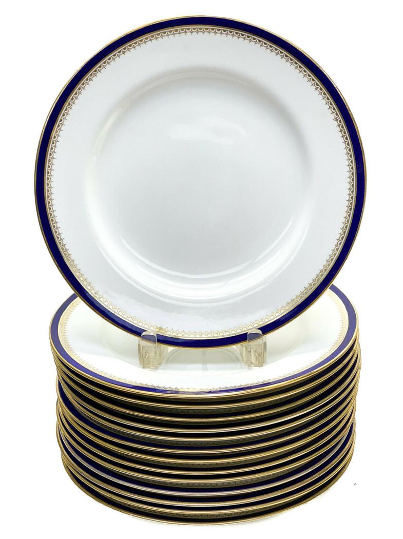 14 Copeland Spode Porcelain Dinner Plates Knightsbridge (1 of 3)