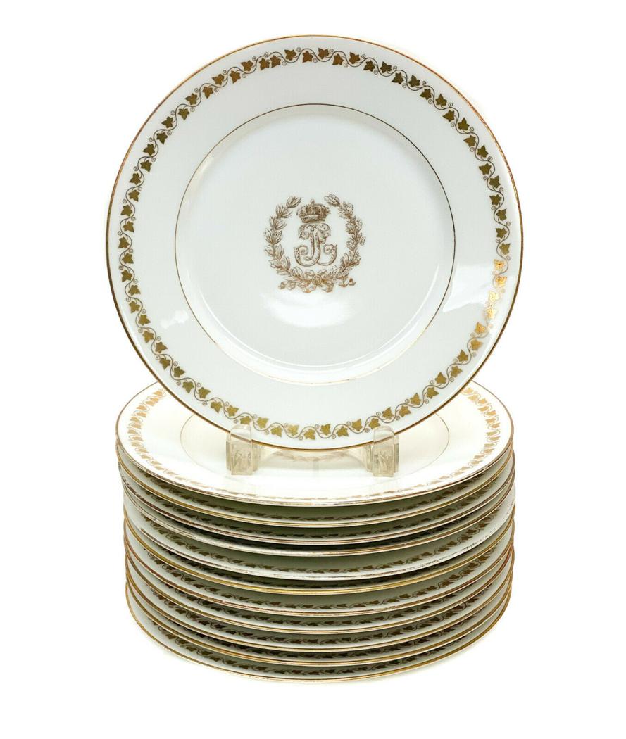 12 Sevres Porcelain 9 in Plates, Louis Philippe (1 of 4)