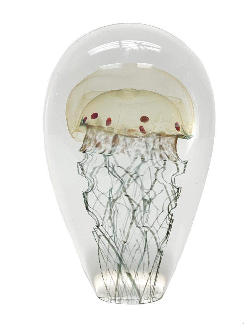 Richard Satava Hand Bowl Glass Jellyfish (1 of 8)