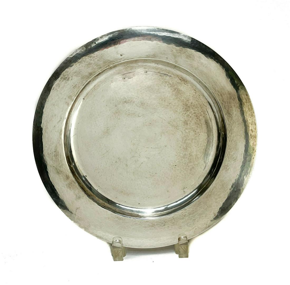 The Kalo Shop Sterling Silver Hand Wrought Service Plate (1 of 6)