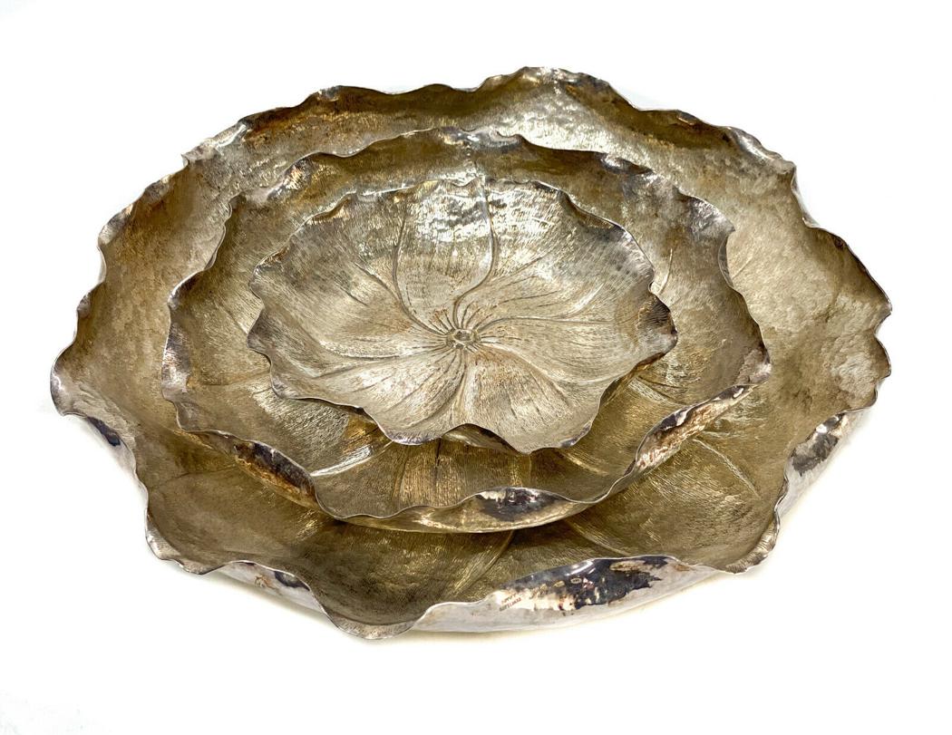 3 Piero Scaffei Italian 925 Sterling Silver Dishes (1 of 6)