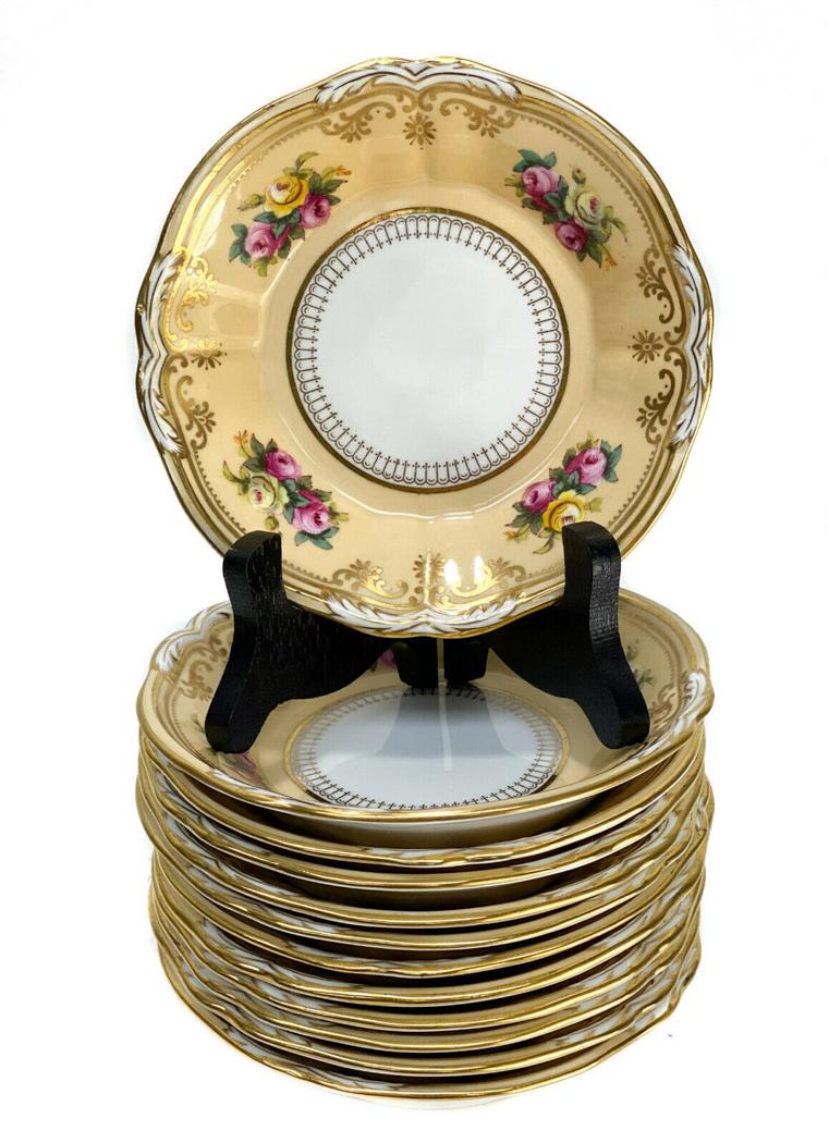 12 Copeland Spode England Porcelain Fruit or Berry Bowls (1 of 5)