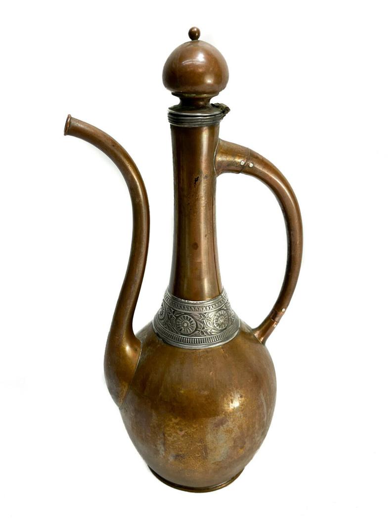 Gorham Sterling Silver Mixed Metal Coffee Pot or Ewer (1 of 8)