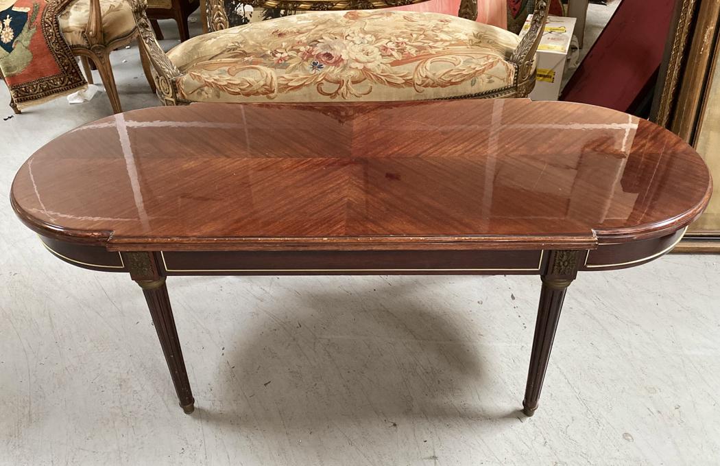 Wooden Oval Table (1 of 7)