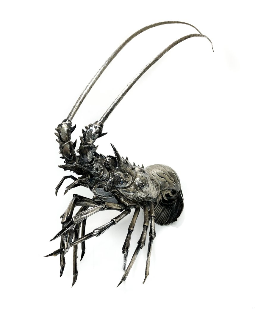 Fratelli Lisi Silver Lobster Figurine 23 inches (1 of 12)