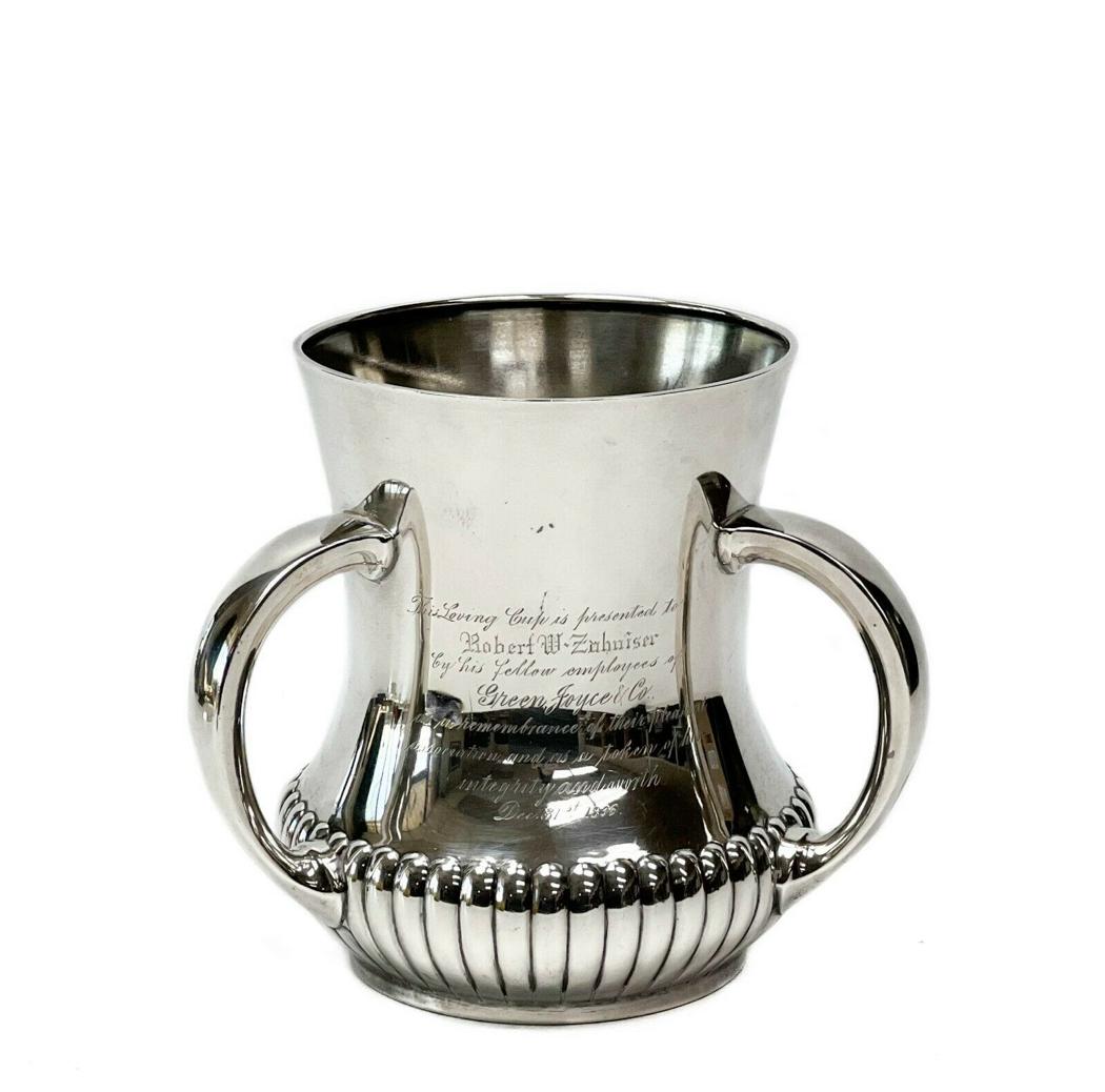 Gorham Sterling Silver 3 Handled Loving Cup, 1896 (1 of 6)