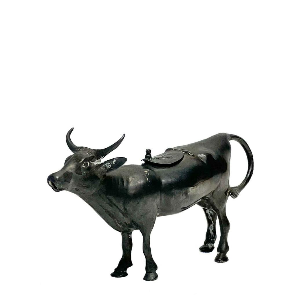 Germany 925 Silver Cow Form Creamer (1 of 8)
