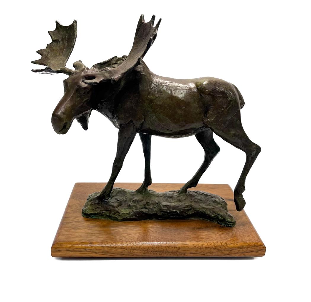 Sandy Scott Bronze Sculpture of a Moose, Ltd Ed of 100 (1 of 7)