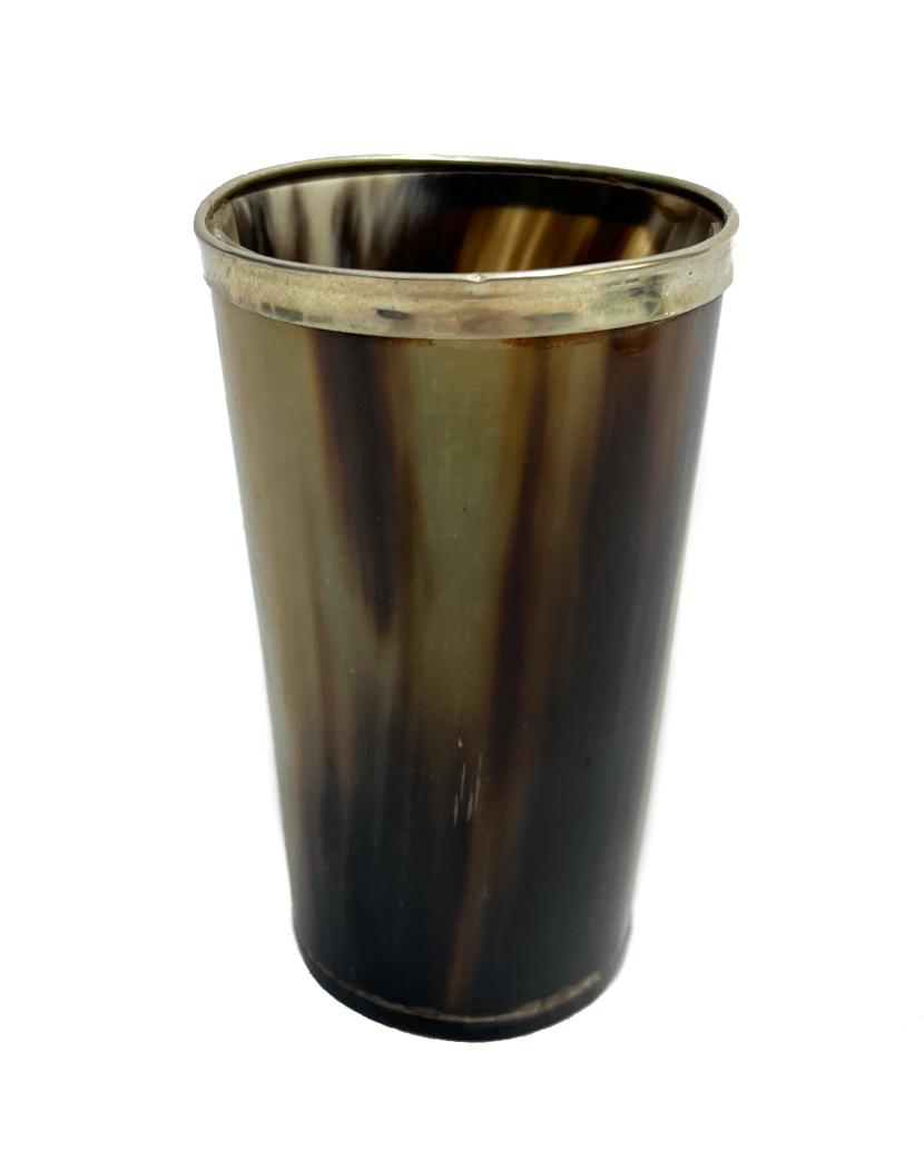 Continental Silver Rim Horn Cup (1 of 6)