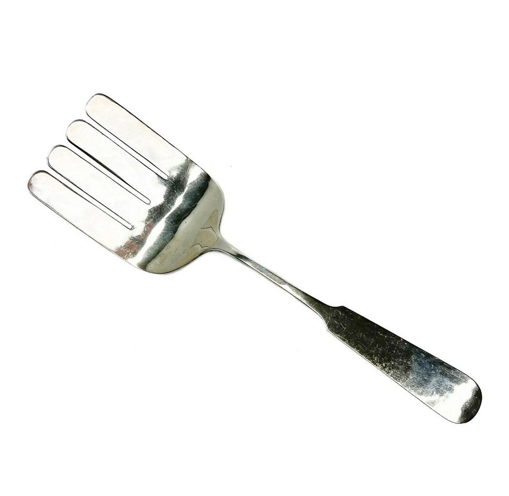 Porter Blanchard American Sterling Silver 4 Tined Serving Fork (1 of 4)