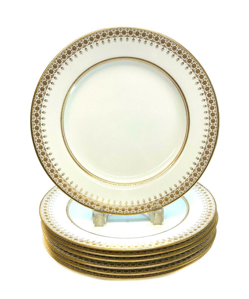 6 Copeland Spode England Porcelain Dinner Plates (1 of 3)