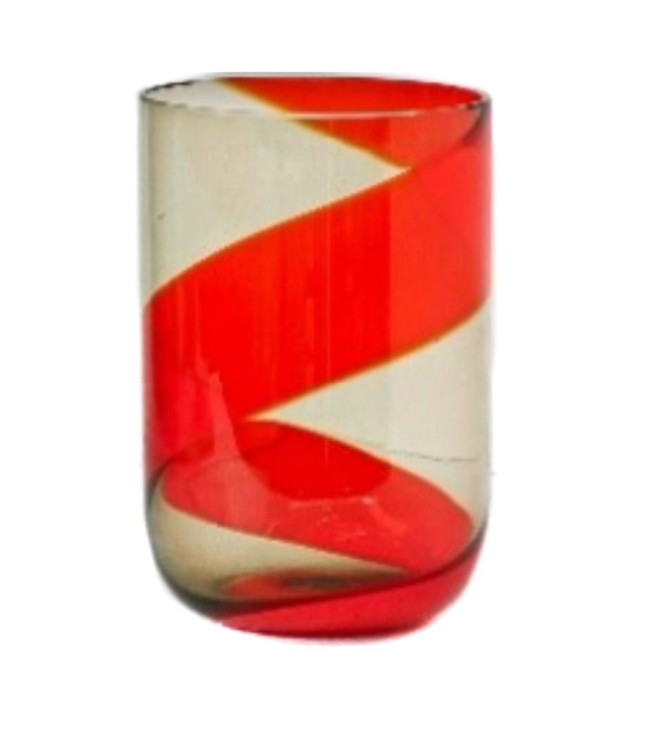 Venini  Talpa Orange Spirale Vase (1 of 10)