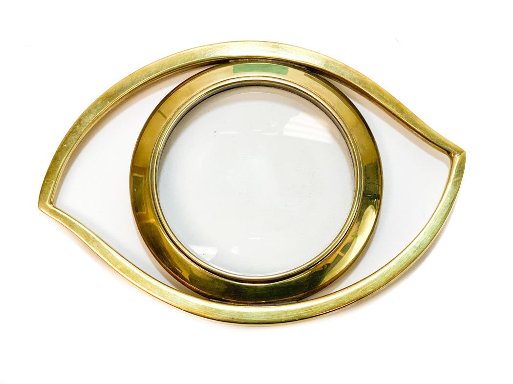 Hermes Gilt Metal Magnifier Glass (1 of 6)