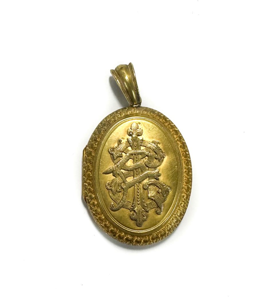 T & J  18k Gold Birmingham Locket Pendant. (1 of 6)