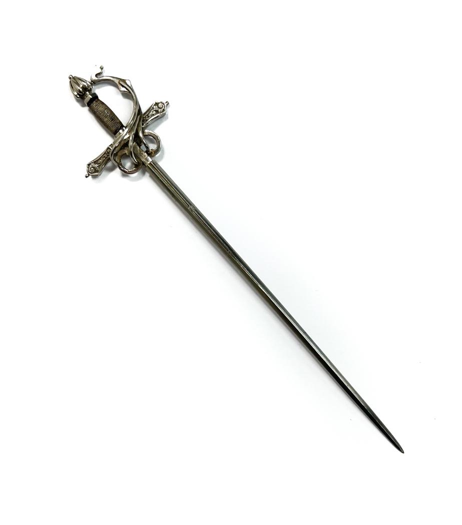 14k White Gold Sword (1 of 6)