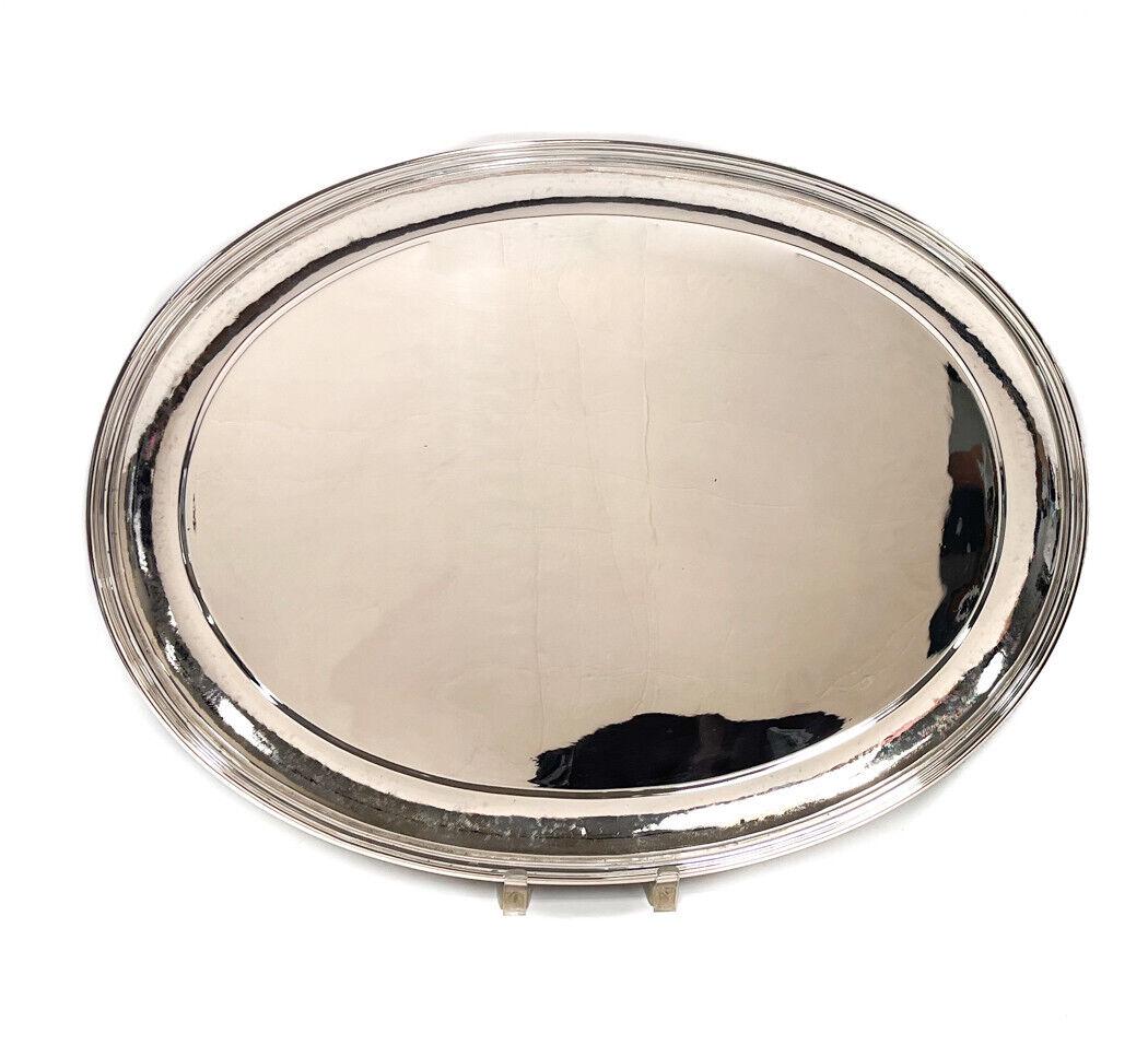 Mario Buccellati Italian 800 Silver Oval Centerpiece Tray (1 of 15)