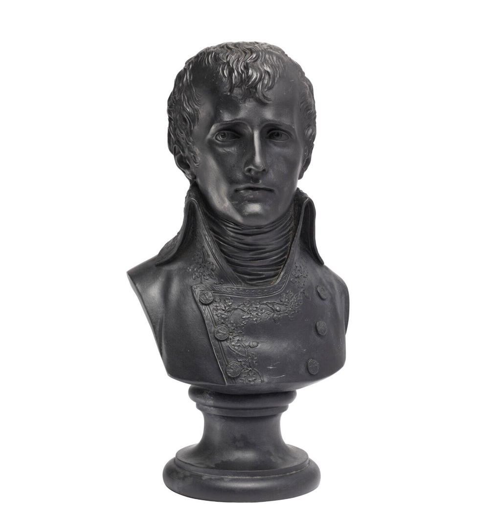Manufacture de Sevres Pate Bronze Porcelain Bust Napoleon Bonaparte 1809 (1 of 7)