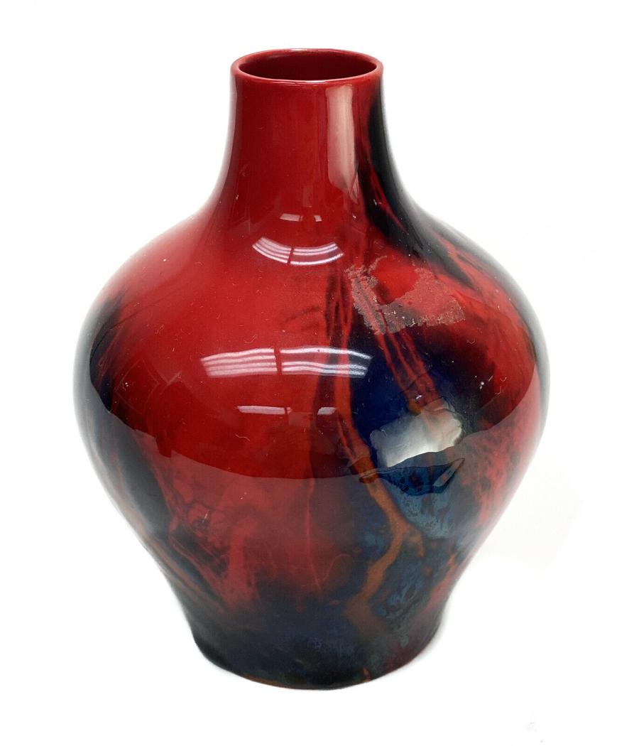 Royal Doulton Sung Ware Flambe Vase by Fred Moore (1 of 5)