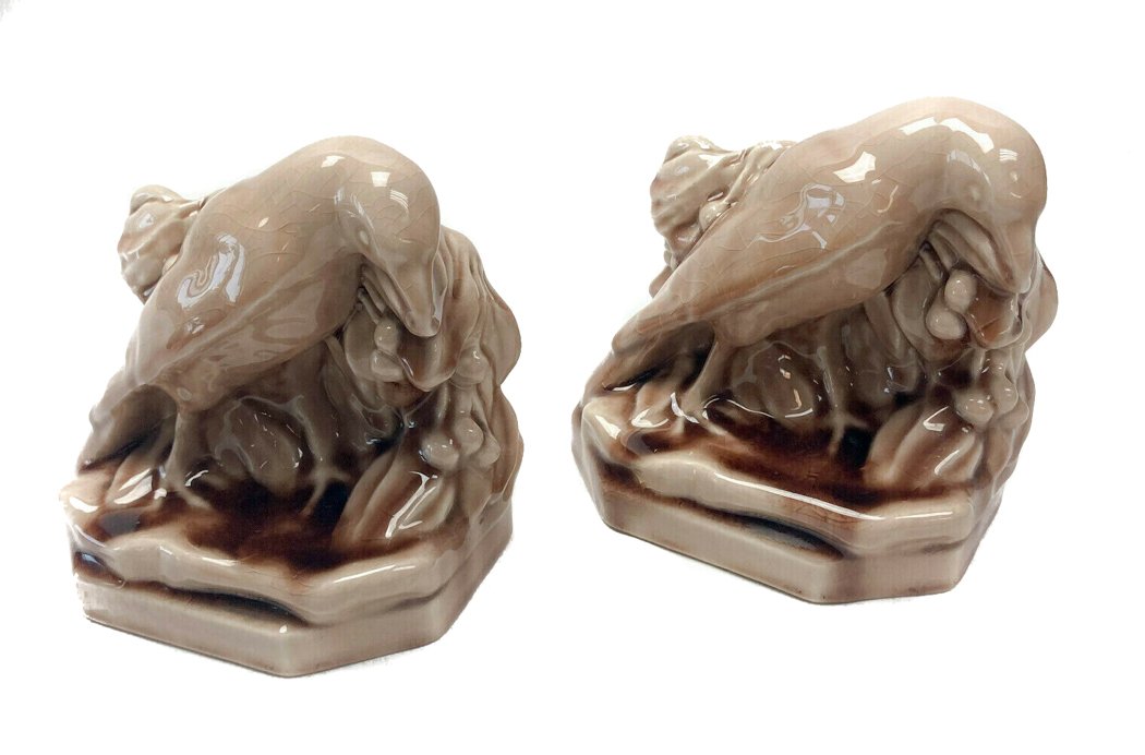 1949 Rookwood Pottery -  Bookend Rooks, #2275 (1 of 8)