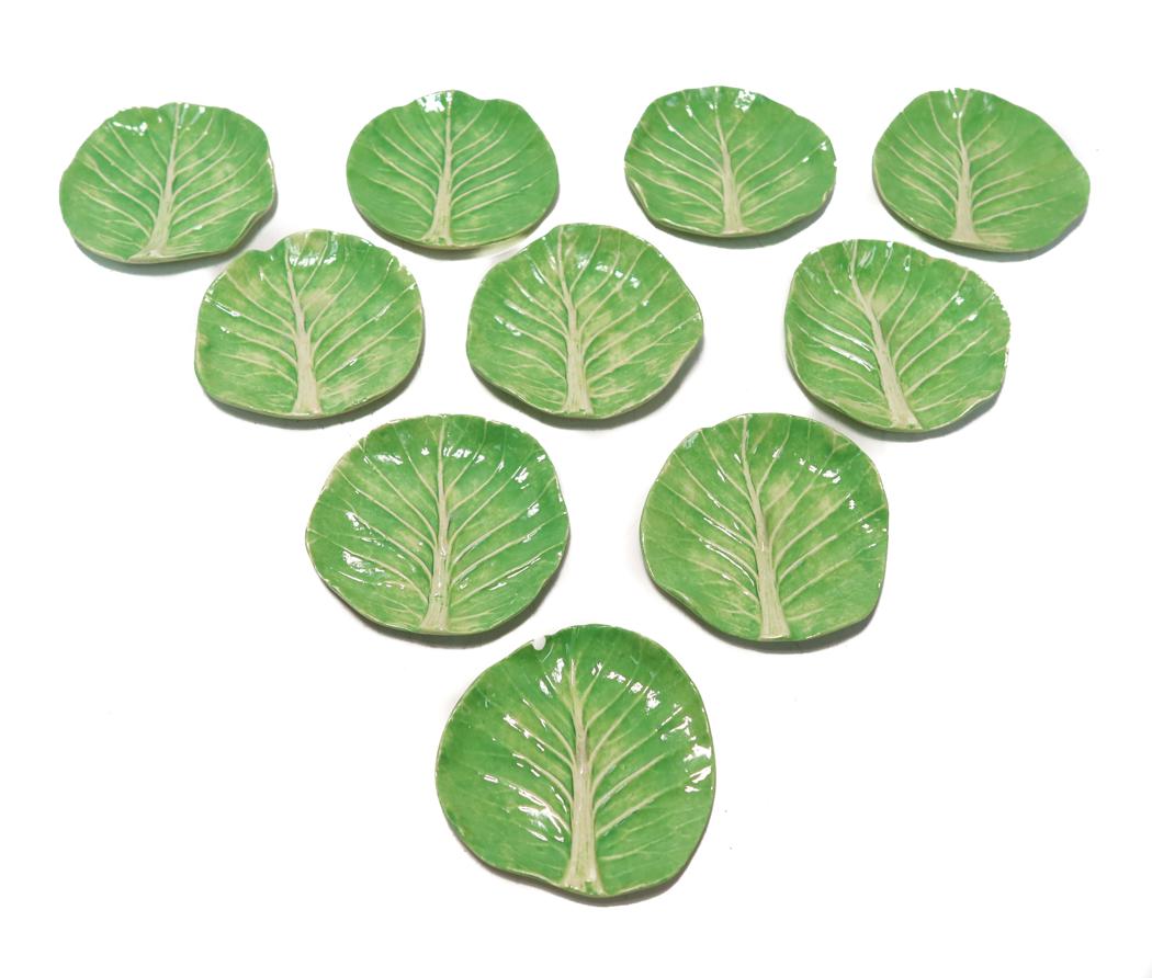 10 Dodie Tahyer Au Bon Gout Porcelain Butter Pats (1 of 10)