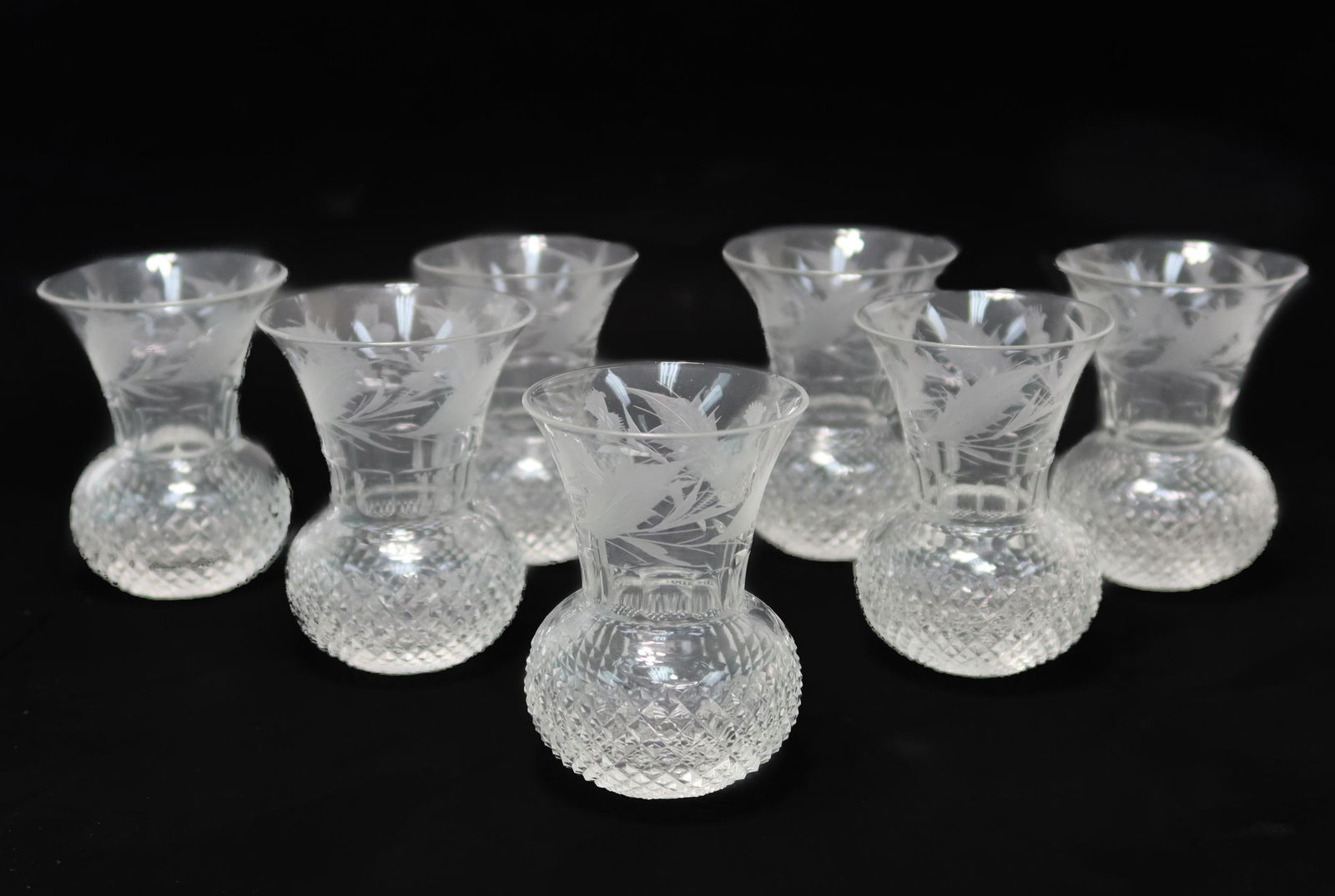 7 Edinburg Crystal Glass Punch Goblets (1 of 7)