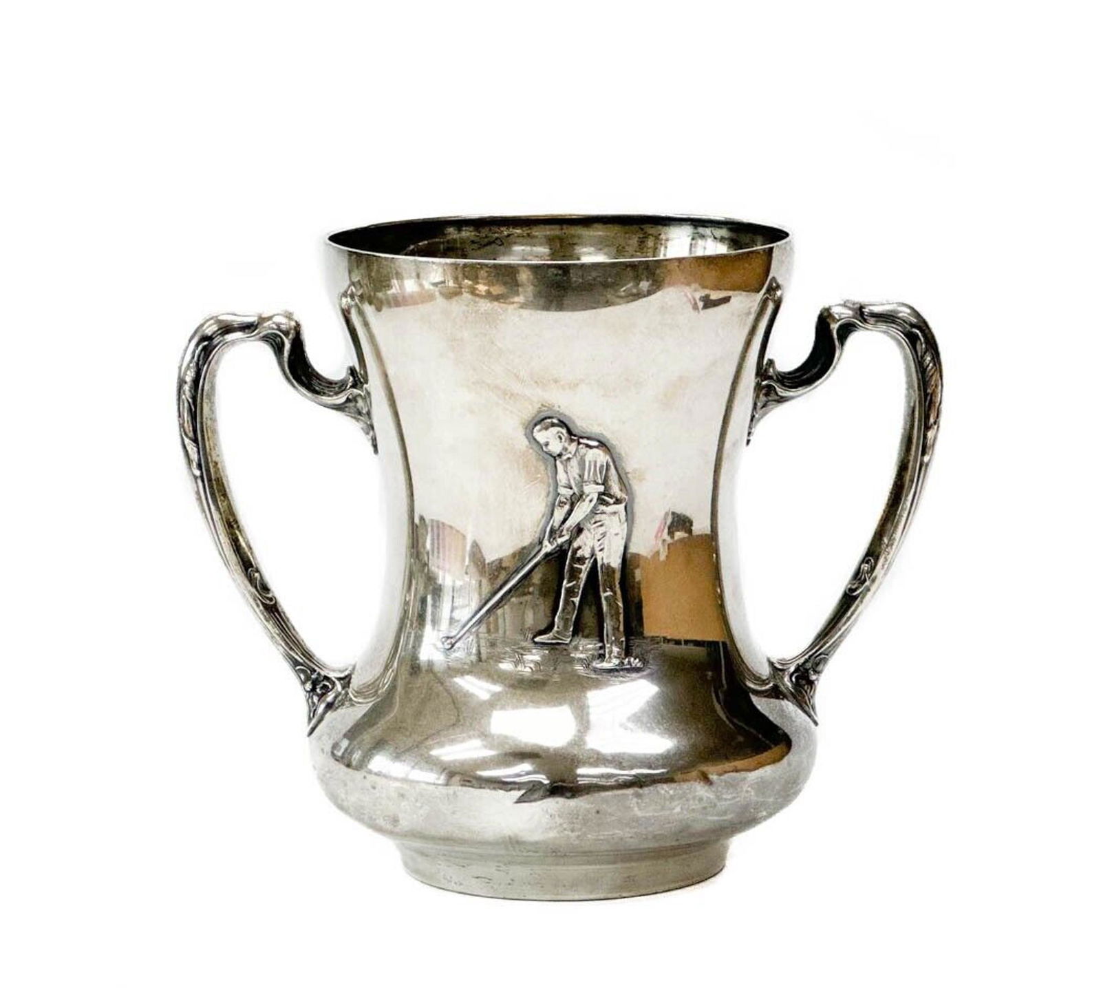 R Wallace & Sons American Sterling Silver Virginia Golf Trophy Cup c. 1910 (1 of 8)