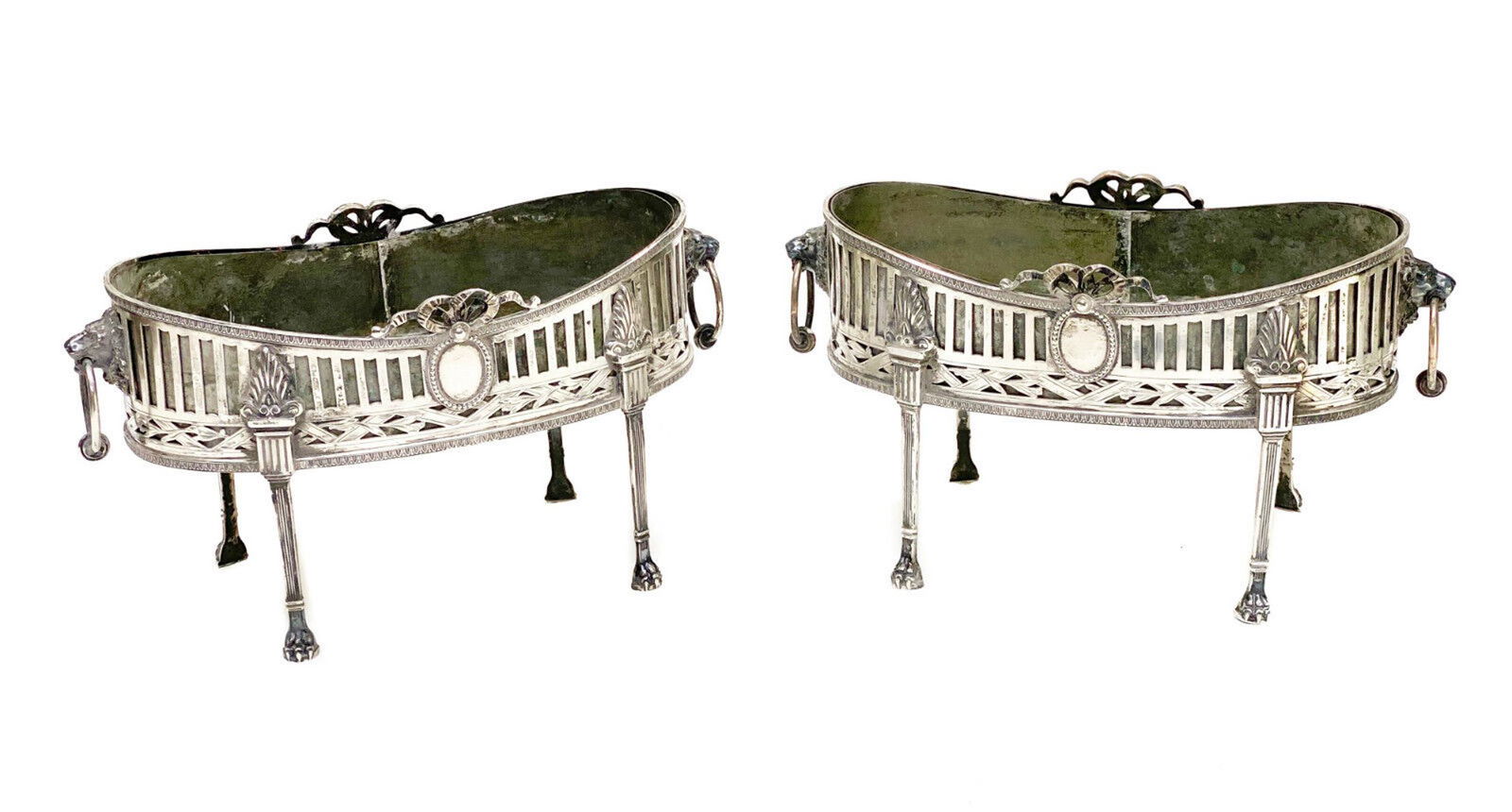 Pair Antal Bachruch Austrian 800 Footed Jardinieres (1 of 5)