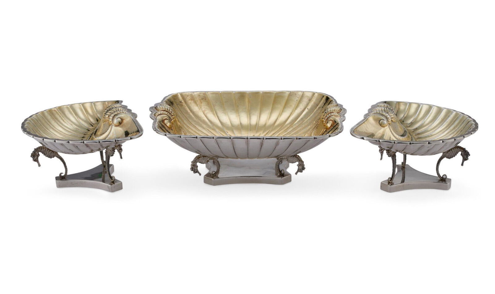 Mario Buccellati Italian Silver 3 Piece Garniture Set (1 of 11)