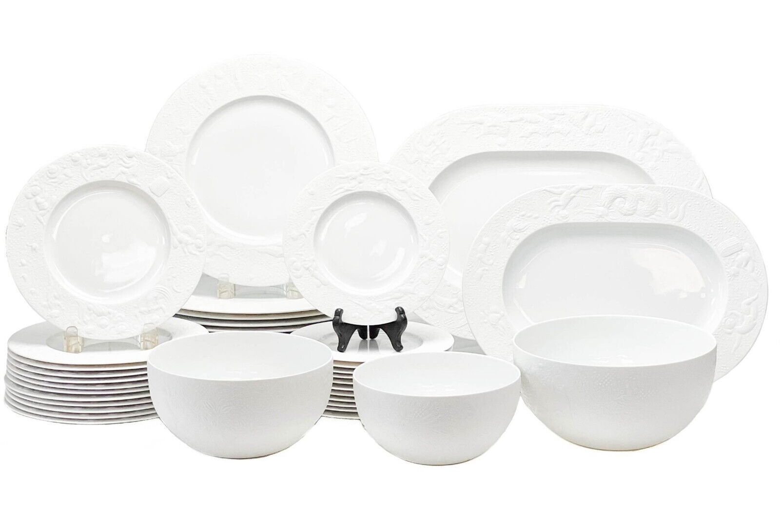 45pc Rosenthal Porcelain Dinner Service for 12 in Magic Flute (1 of 7)