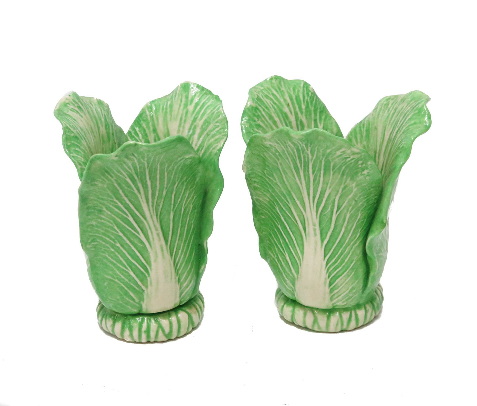 Dodie Thayer Lettuce Leaf Ware Bud Vases (1 of 7)