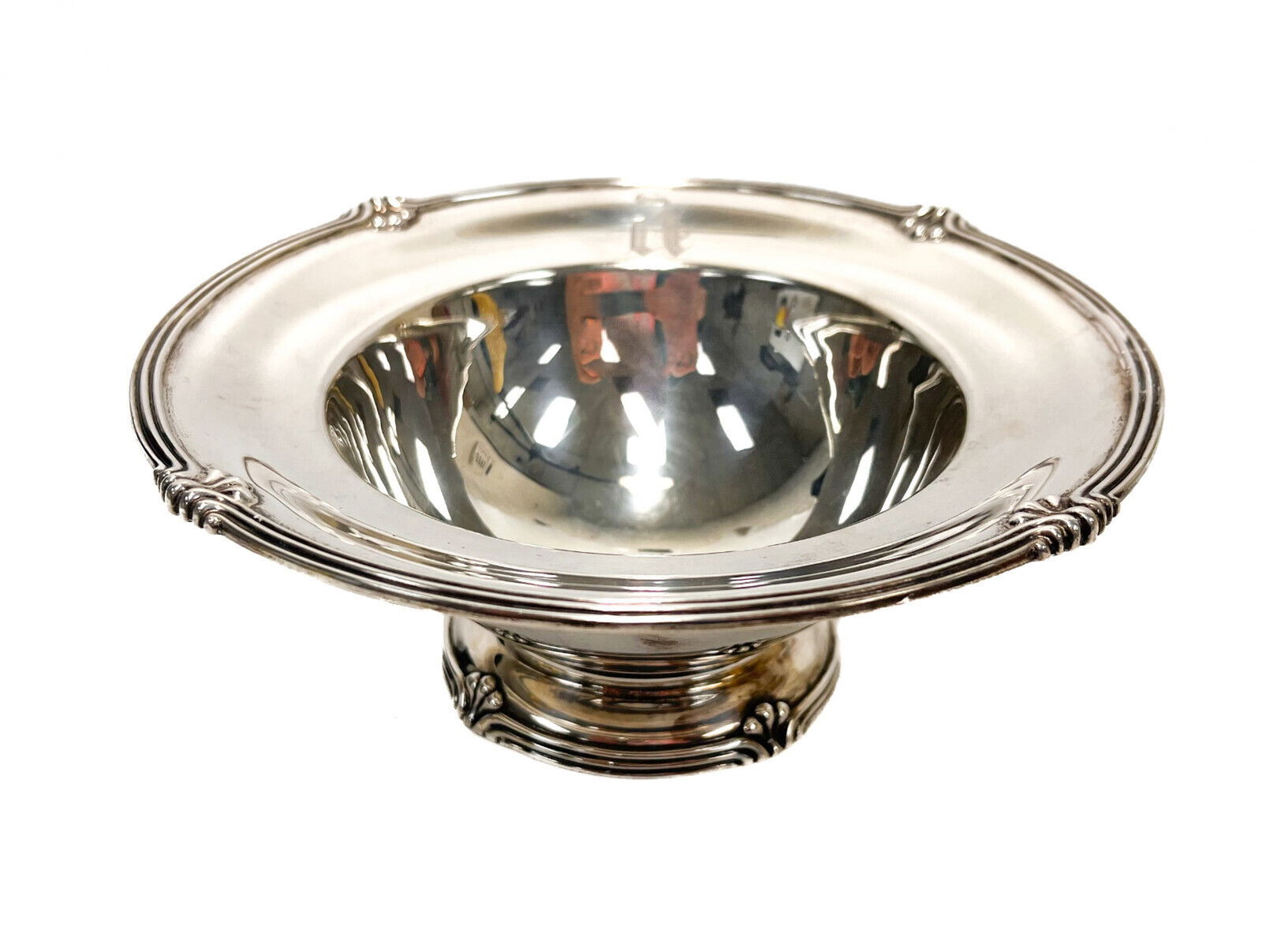 Towle Sterling Silver Footed Bowl #Q434, circa 1900 (1 of 7)