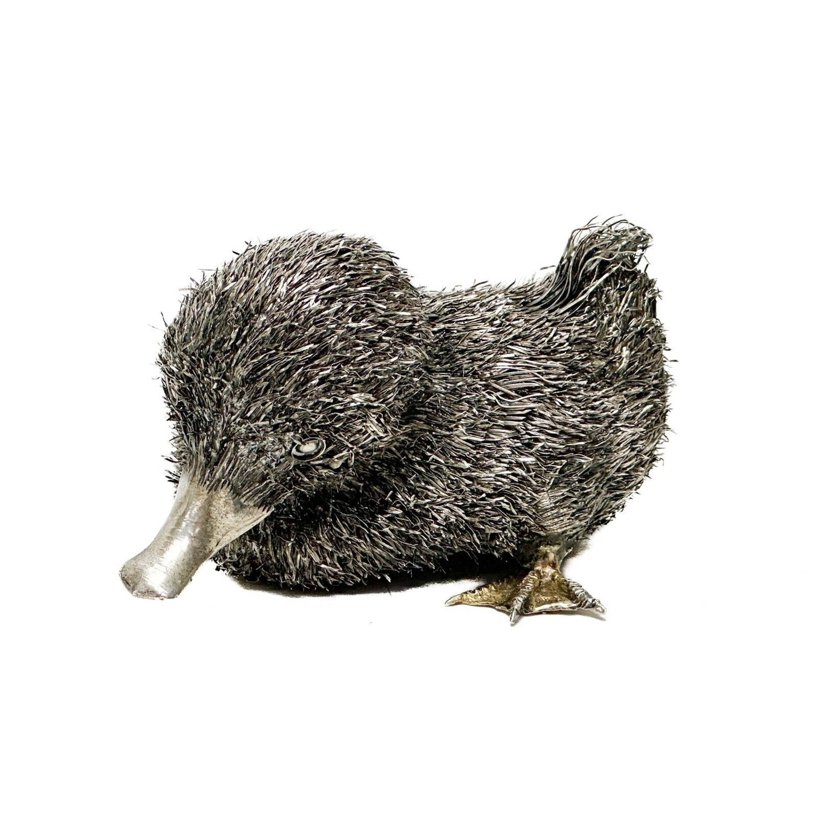 Buccellati Italian 800 Silver Figure of a Duckling (1 of 6)