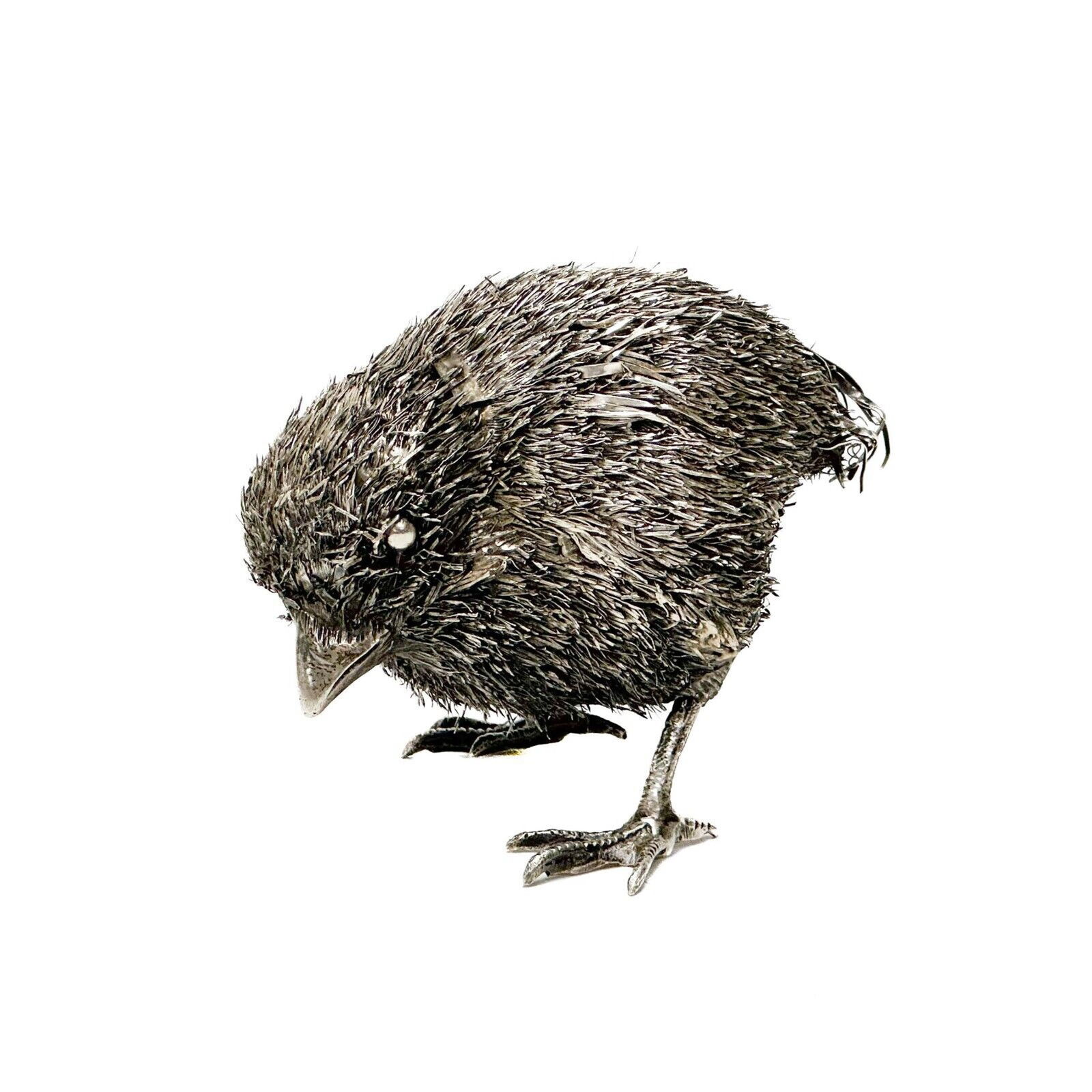 Buccellati Italian 800 Silver Figure of a Chick (1 of 7)