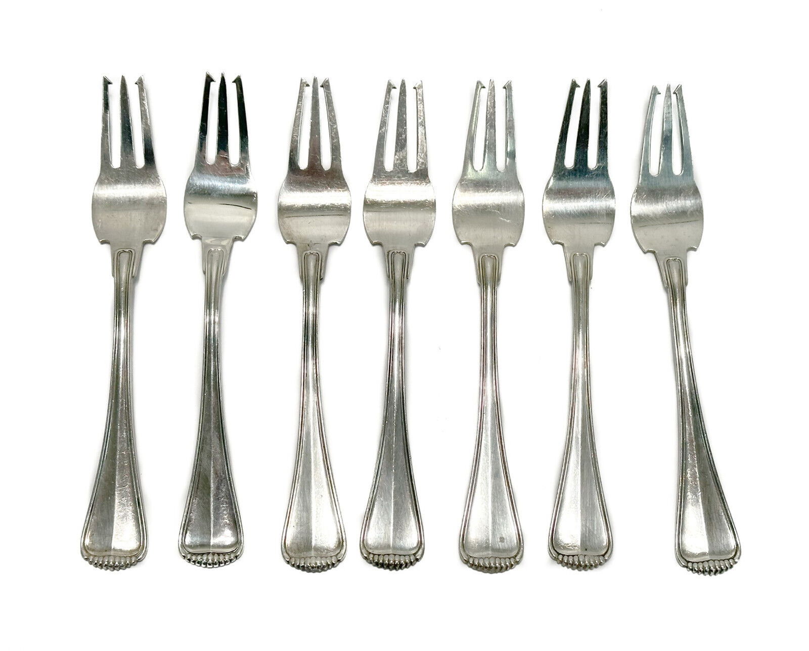 7 Buccellati Italian Sterling Silver Seafood Cocktail Forks in Milano (1 of 6)