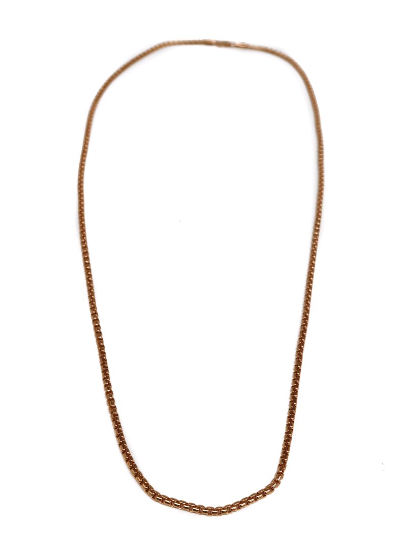 14k SJI Rose Gold Cube Link Bracelet (1 of 4)