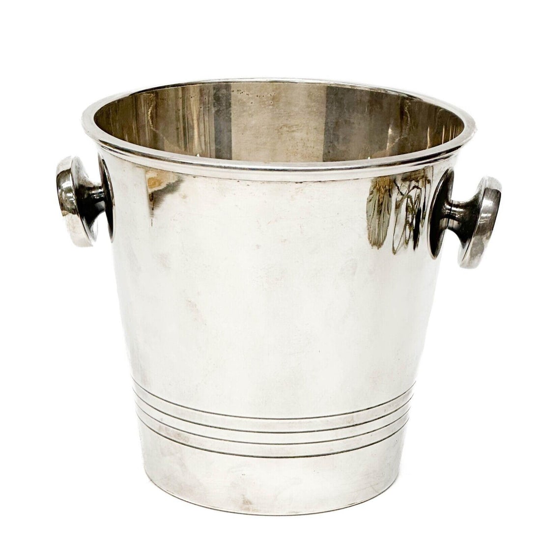 Saint Medard France Silverplate Le Chardon Handled Champagne Cooler / Ice Bucket (1 of 6)