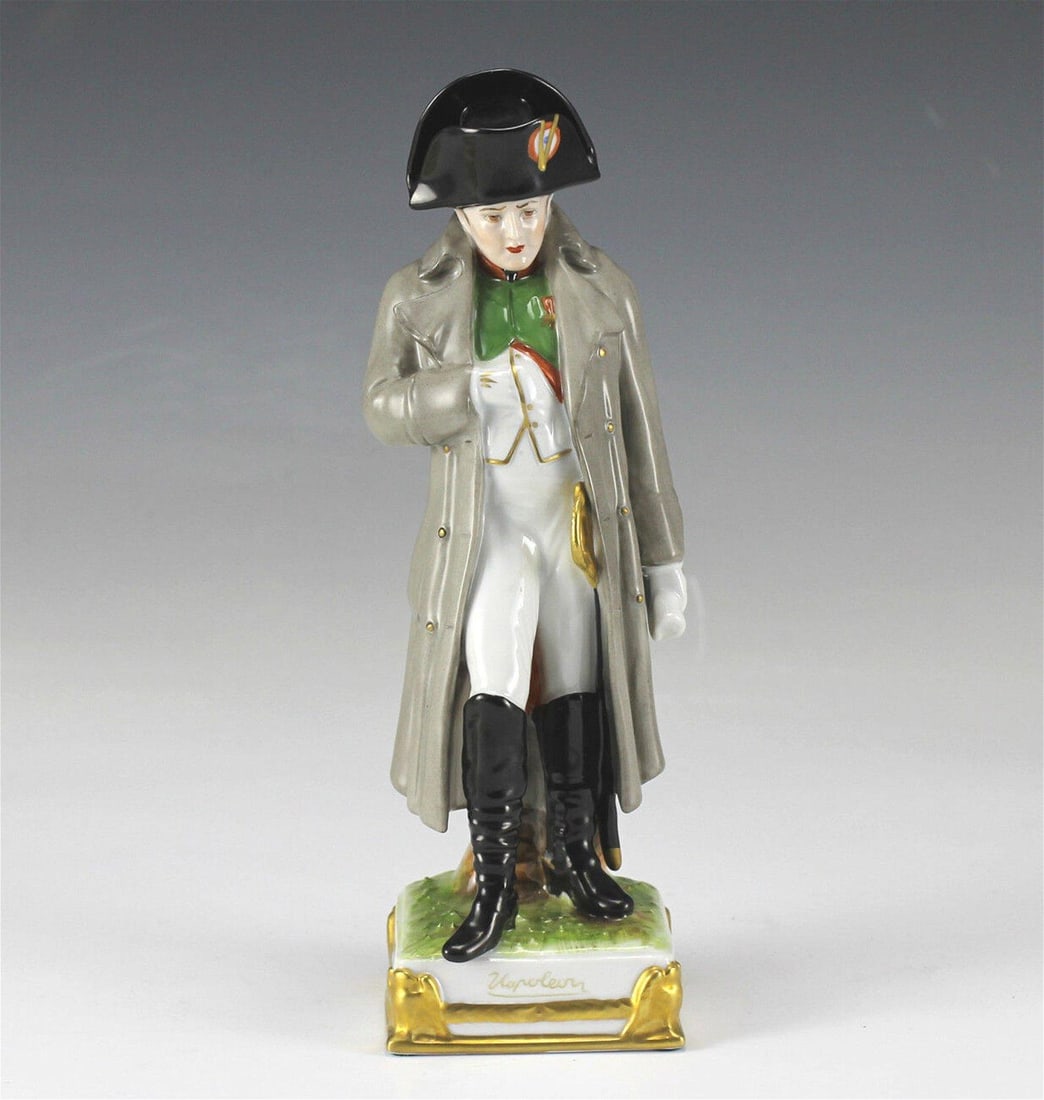 Napoleon Scheibe Alsbach Porcelain Figurine, Hand Painted, impressed marks (1 of 5)