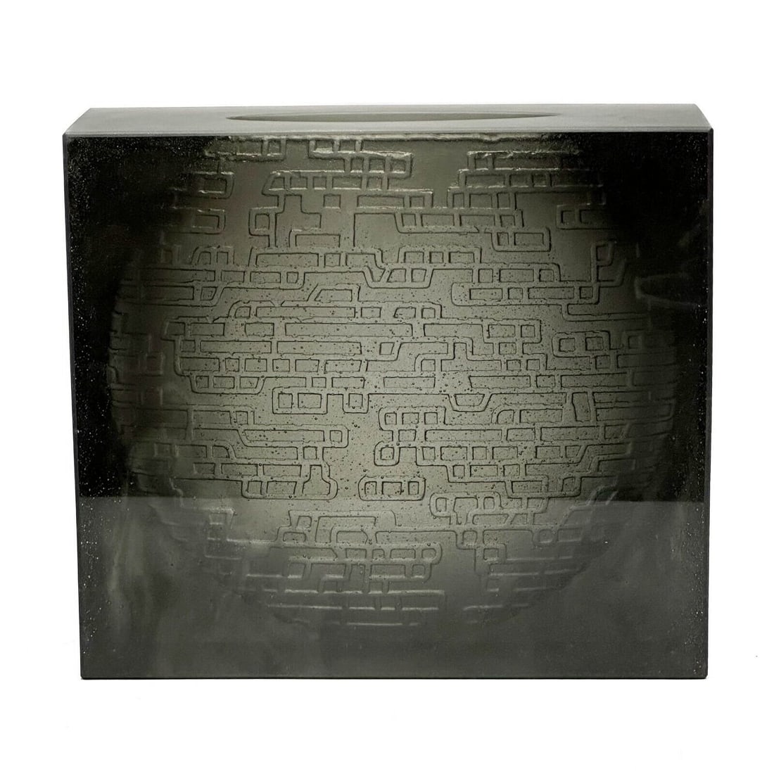 Daum France Kumara Vase by Jean-Marie Massaud Pate de Verre Art Glass Ltd Ed/125 (1 of 7)