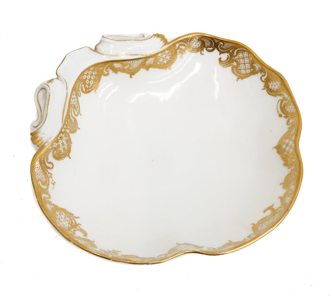 Sevres Soft Paste Porcelain Shell Form Dish (1 of 5)